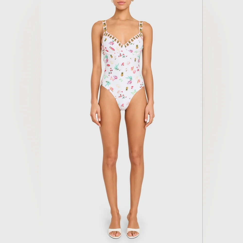NEW Amanda Uprichard Bora Bora One-Piece | Size M/L - Picture 2 of 6